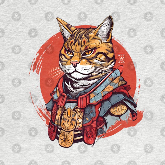 Samurai Cat by Urban Warriors